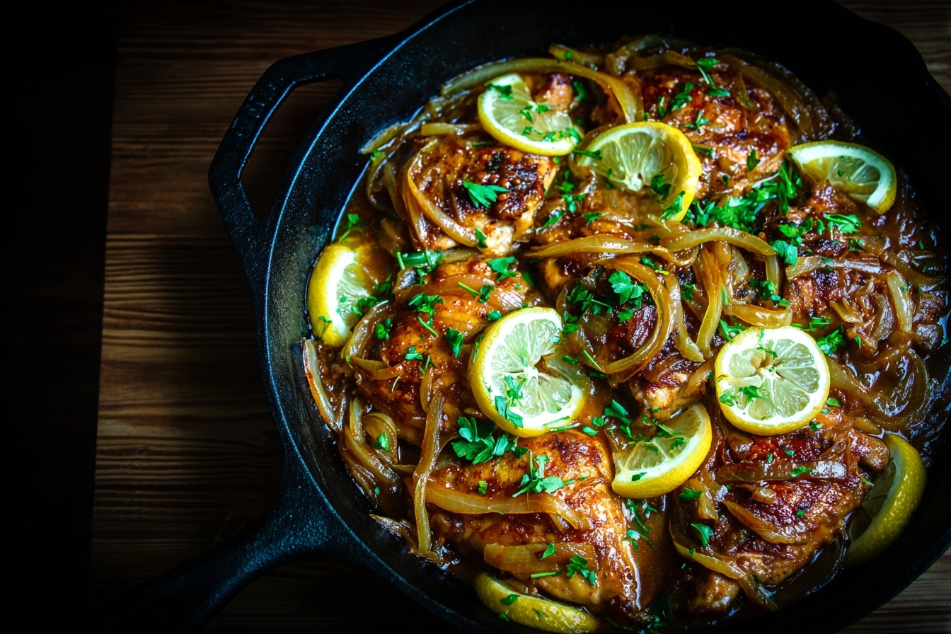 Poulet Yassa – Senegalese Chicken with Onion-Lemon Sauce Recipe 4 Poulet Yassa – Senegalese Chicken with Onion-Lemon Sauce Recipe - Recipe Image