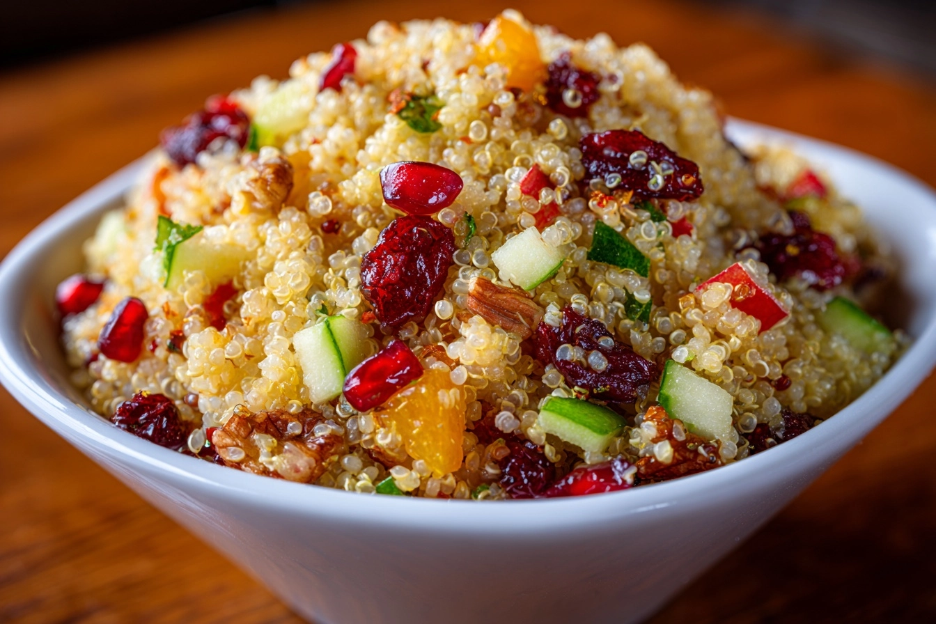 Quinoa Apple Walnut Salad Recipe