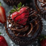 Chocolate Strawberry Mousse Cupcakes Recipe