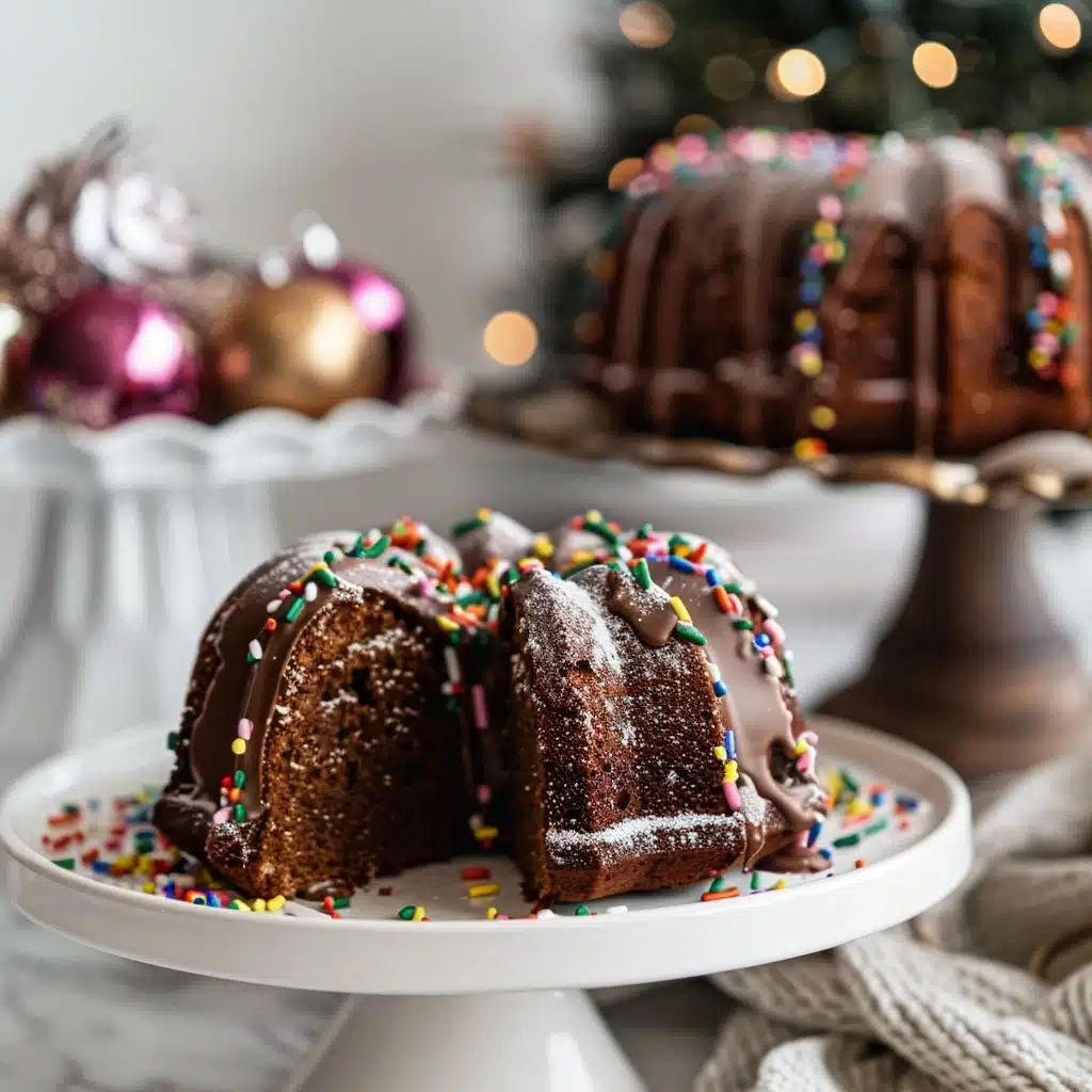 Brazilian Chocolate Spice Bundt Cake with Festive Glaze Recipe 4 Brazilian Chocolate Spice Bundt Cake with Festive Glaze Recipe - Recipe Image