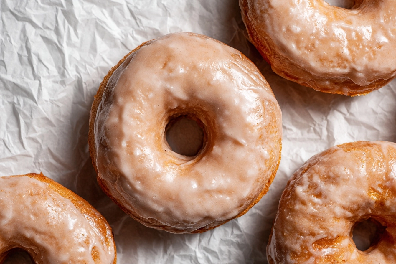 Glazed Baked Banana Donuts Recipe 4 Glazed Baked Banana Donuts Recipe - Recipe Image