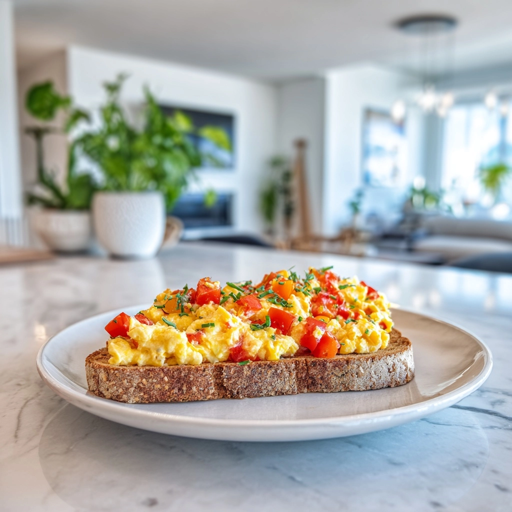 Sourdough Toast with Pot-Cooked Creamy Eggs Recipe 4 Sourdough Toast with Pot-Cooked Creamy Eggs Recipe - Recipe Image