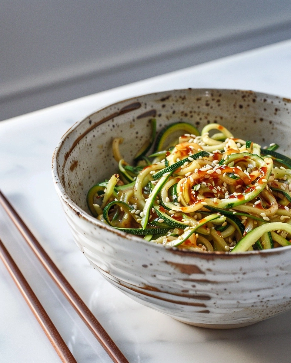 Spicy Garlic Chinese Zucchini Recipe