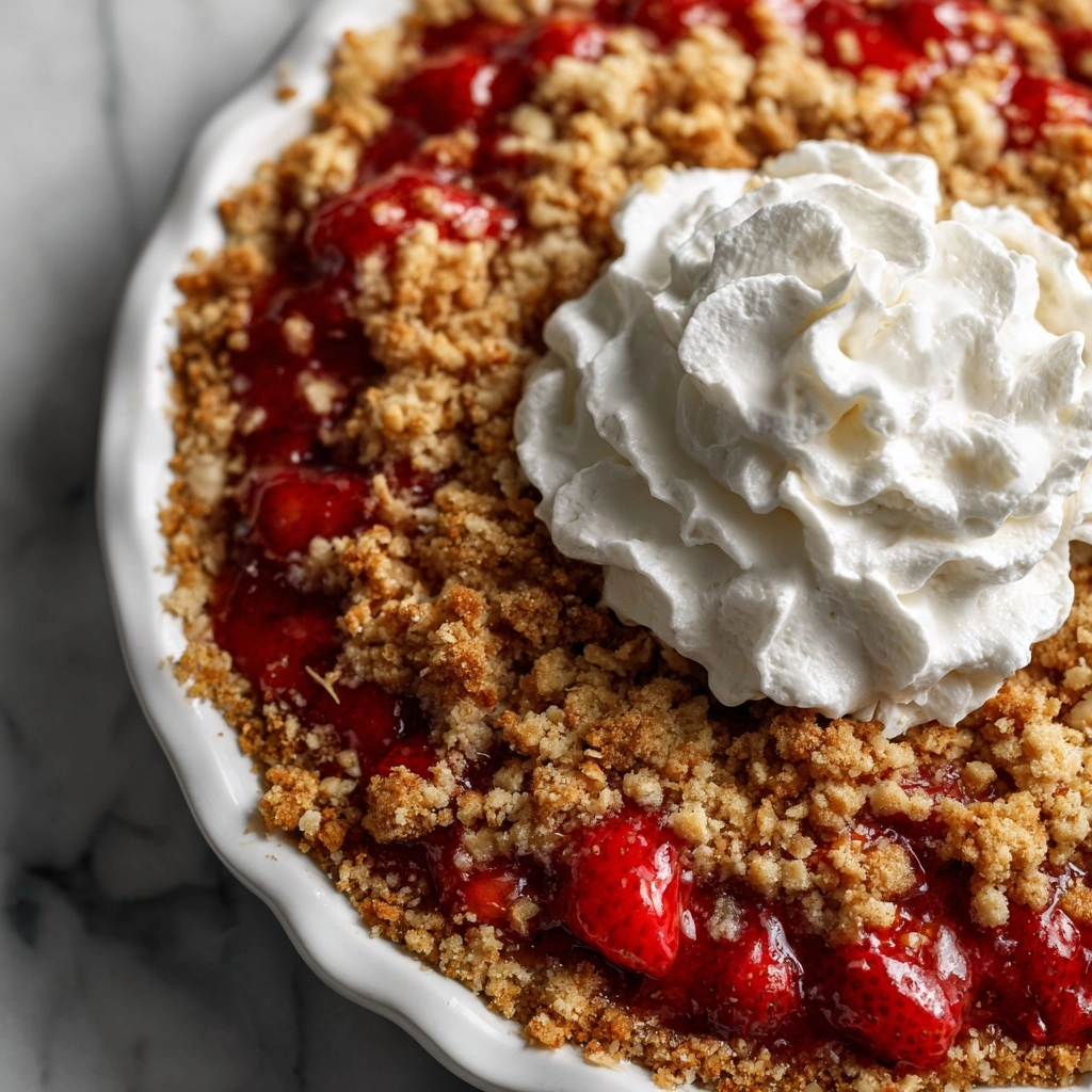 Strawberry–Almond Crumble Pie Recipe - Recipe Image