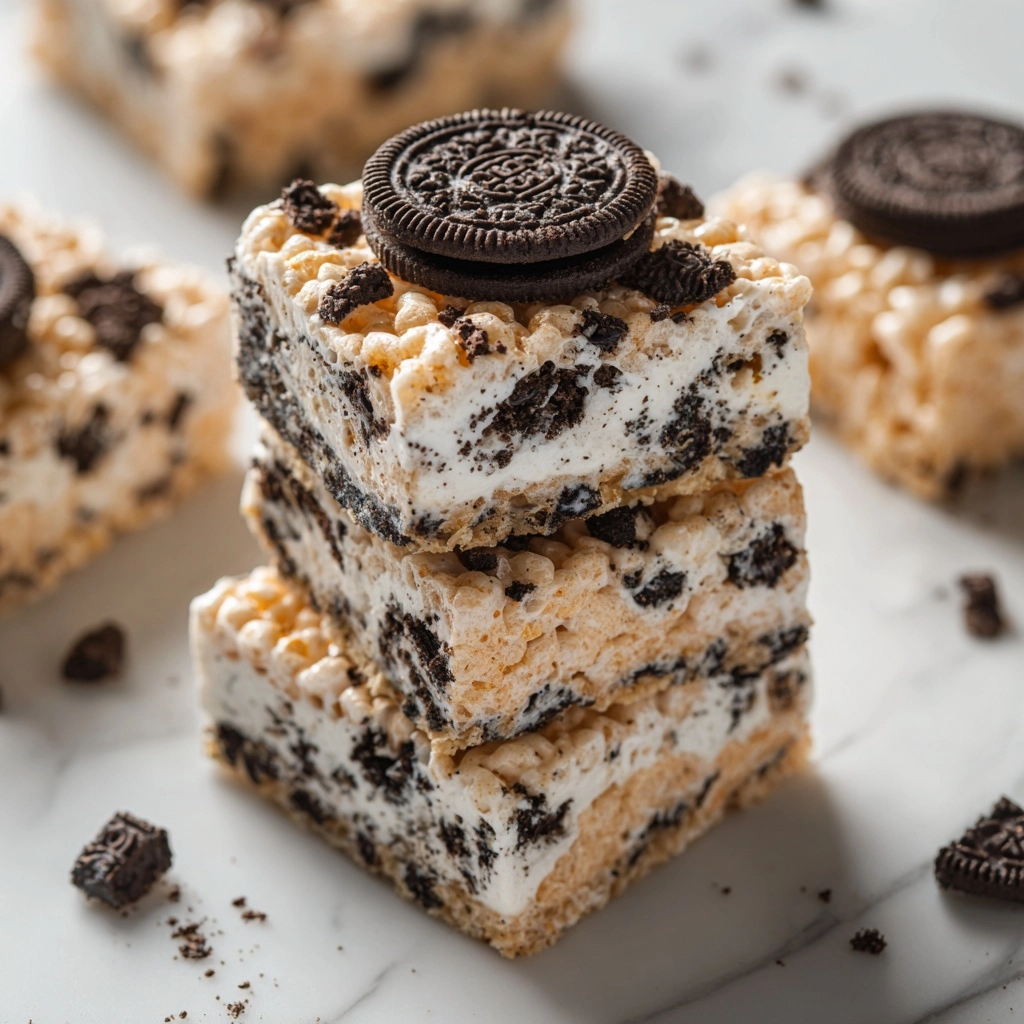 Oreo Krispies Treats Recipe - Recipe Image
