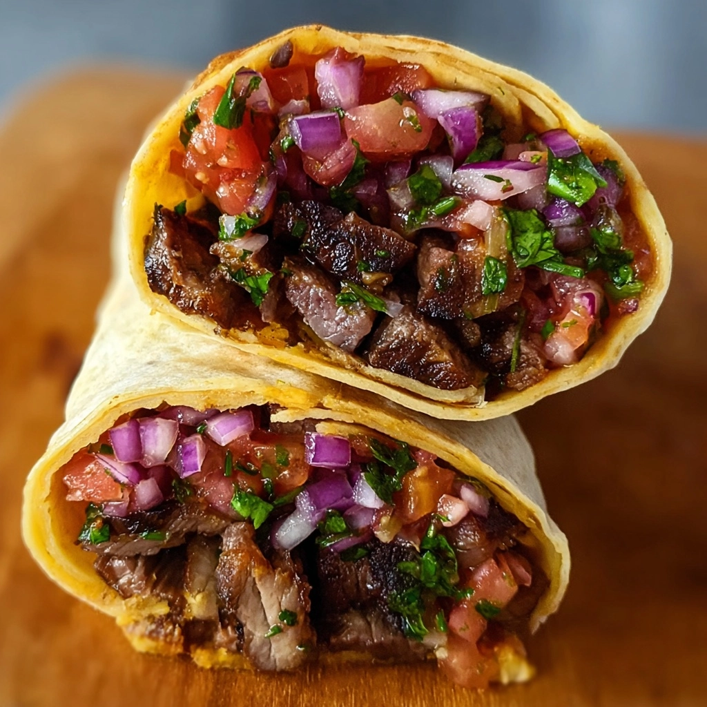 Delicious Turkish Tantuni Lamb Wraps in Lavash