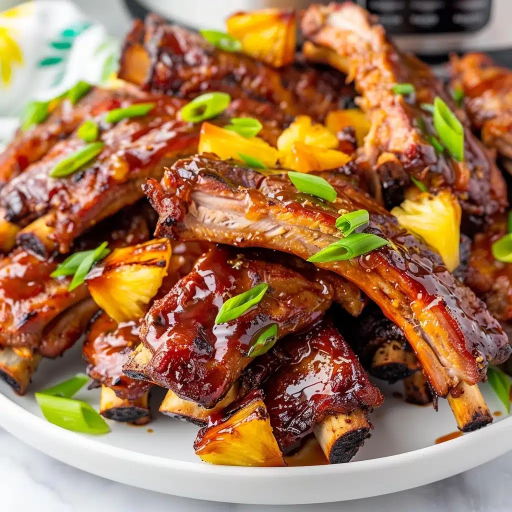 Slow Cooker Hawaiian Pork Ribs Recipe