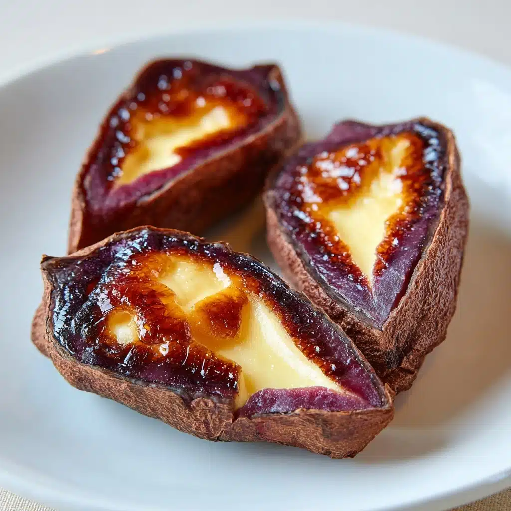 Japanese Sweet Potato Crème Brûlée Recipe 4 Japanese Sweet Potato Crème Brûlée Recipe - Recipe Image