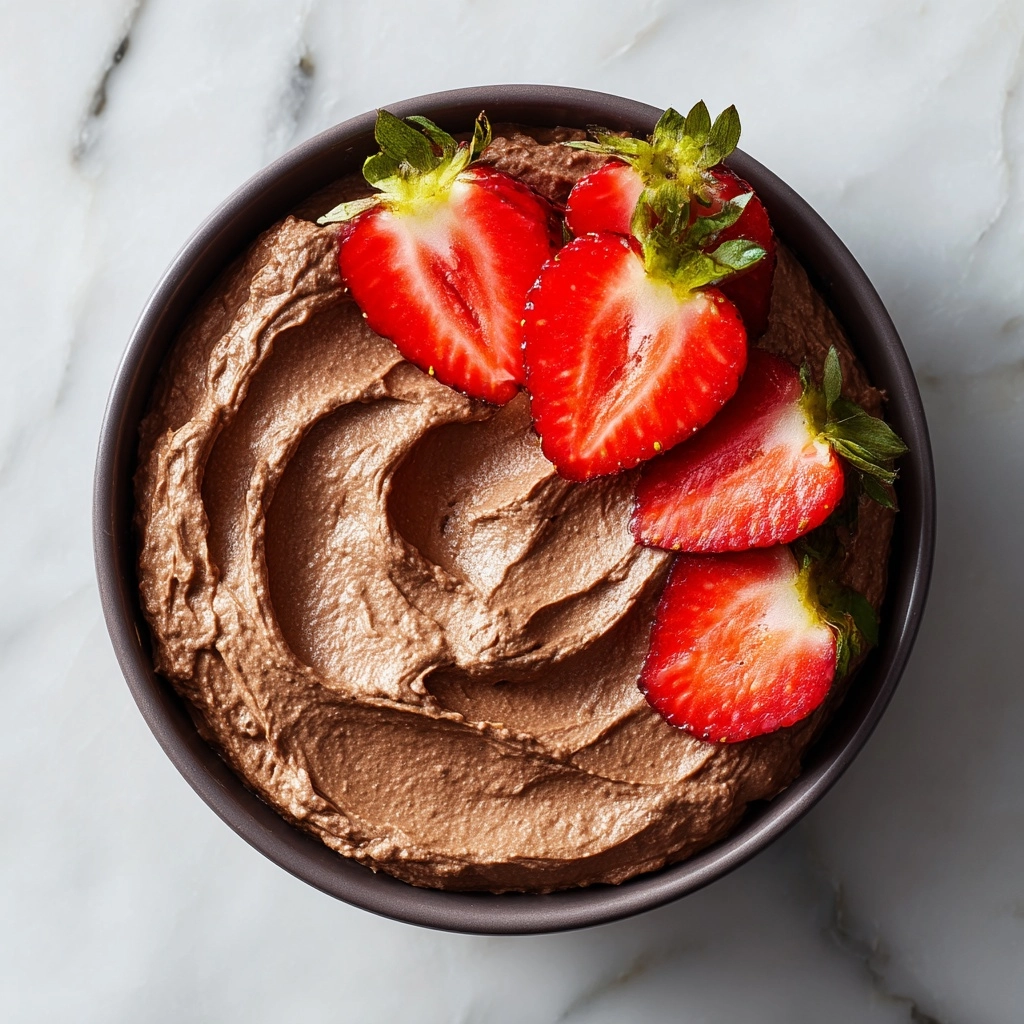 Easy Chocolate Hummus – Sweet & Creamy Delight 4 Easy Chocolate Hummus – Sweet & Creamy Delight - Recipe Image