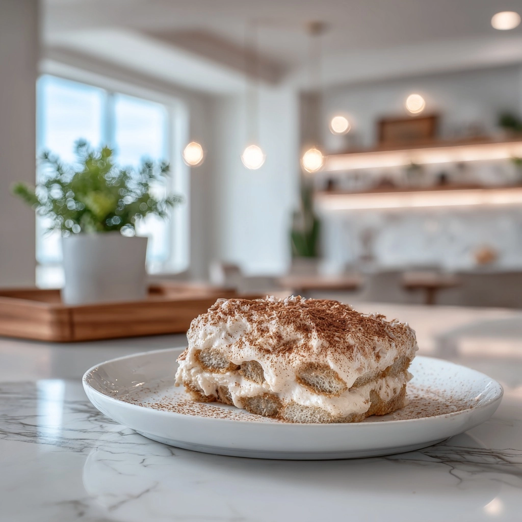 Coquito Tiramisu with Coconut and Rum Recipe