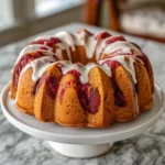 White Chocolate Raspberry Bundt Cake Recipe