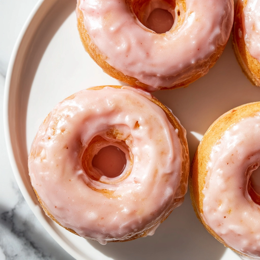 Baked Guava Mimosa Donuts Recipe - Recipe Image