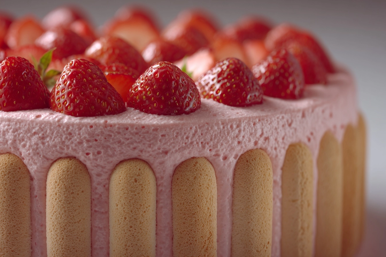 Strawberry Shortcake Charlotte Russe Recipe