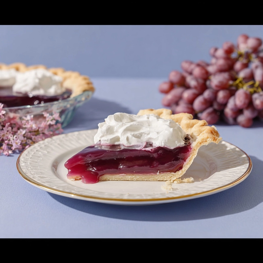 Grape Juice Pie Recipe