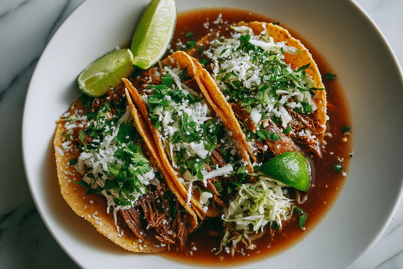 Birria Tacos with Consomé Recipe