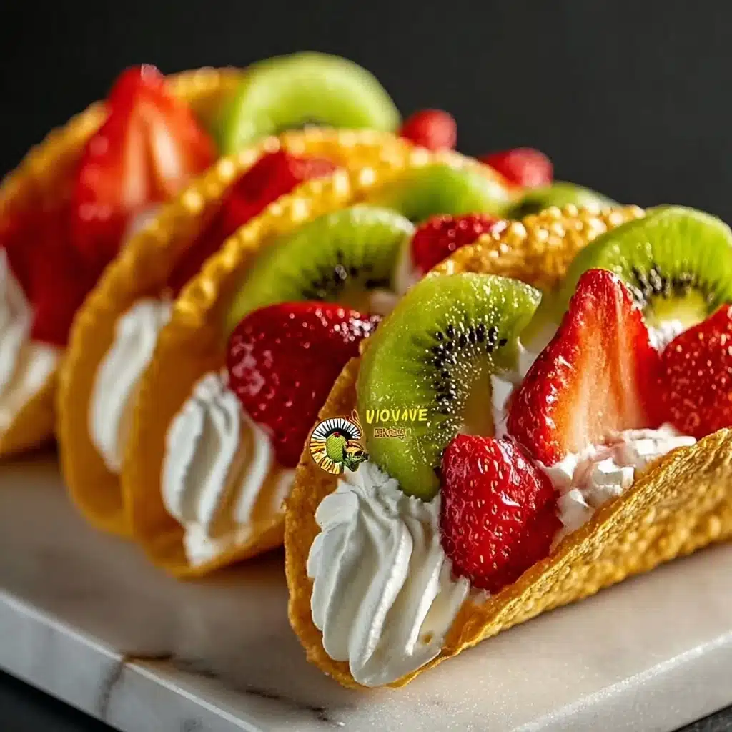 Fruity Vintage Cheesecake Tacos Recipe