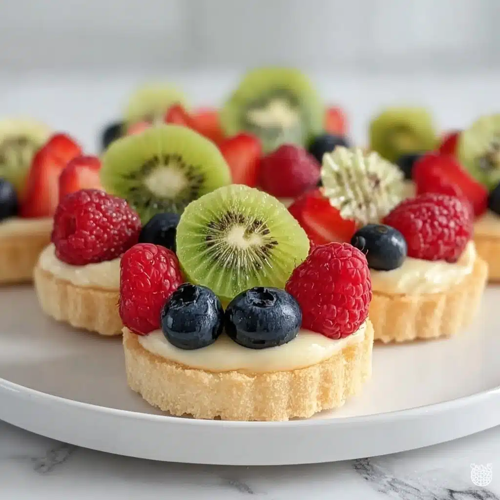 Mini Fruit Pizza Cookies Recipe - Recipe Image