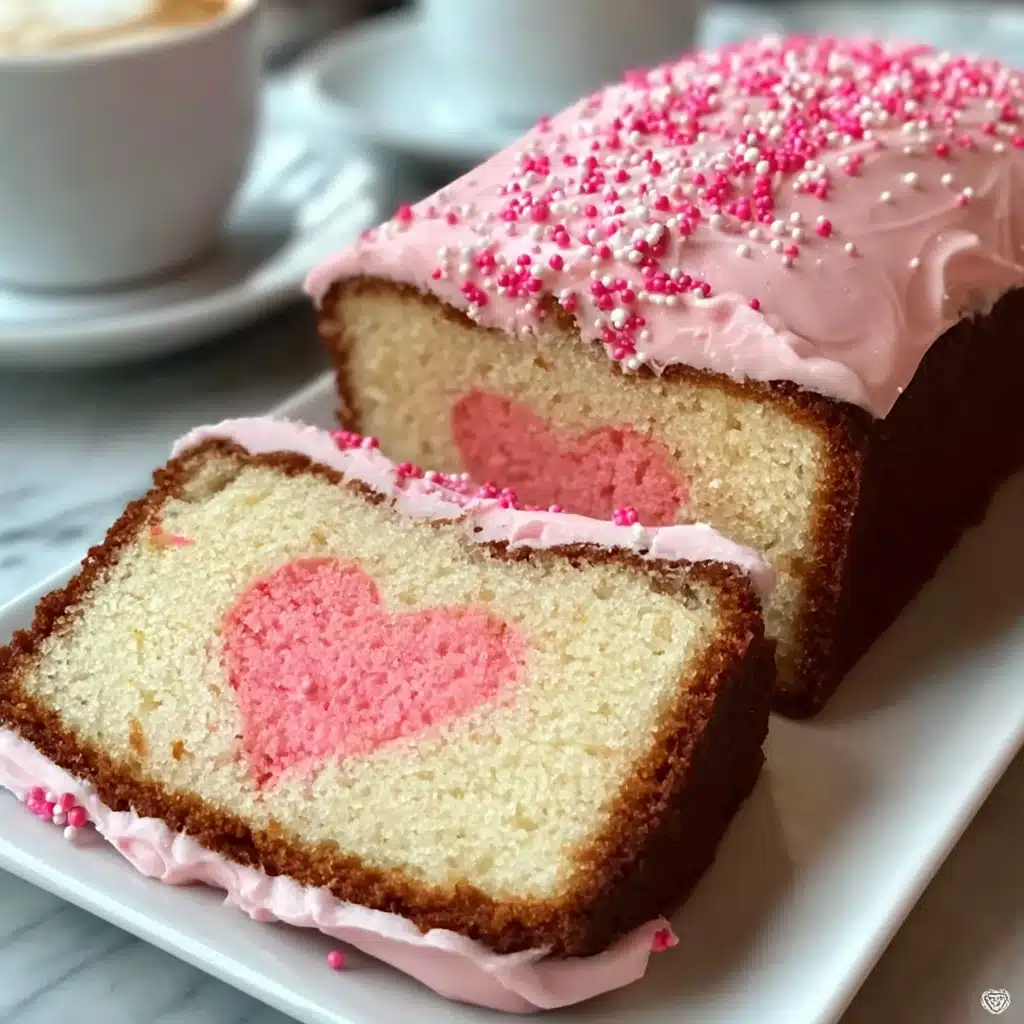 Chocolate Covered Strawberry Heart Cake Recipe