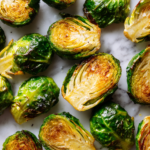Oven-Roasted Parmesan Garlic Brussels Sprouts Recipe