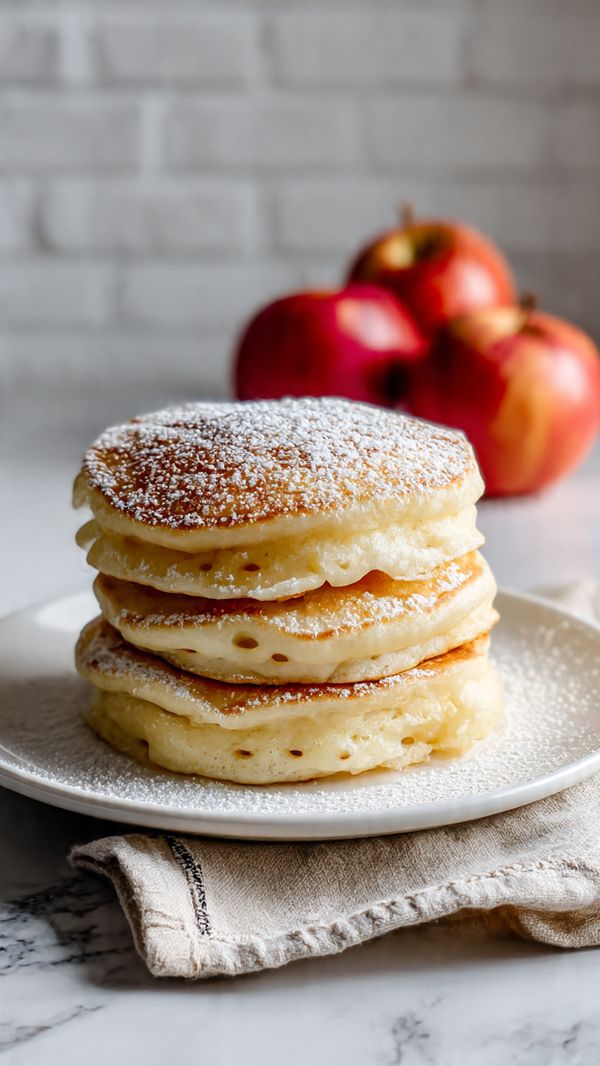 Polish Apple Pancakes (Racuchy z Jablkami) Recipe