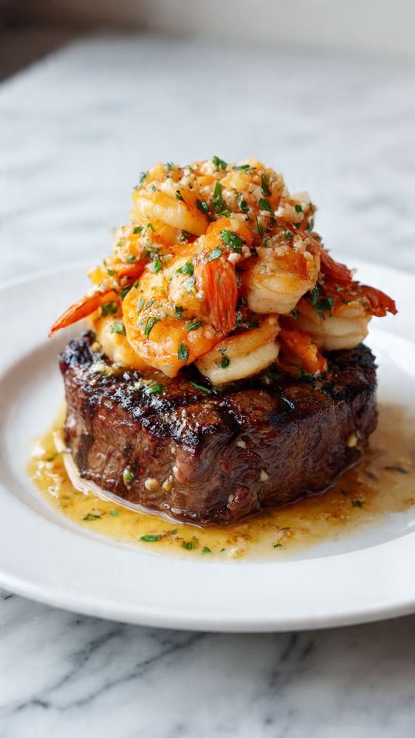 Garlic Butter Surf and Turf (Better Than Restaurant) Recipe
