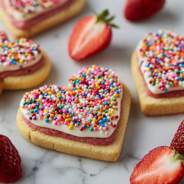 Strawberry Pop Tart Sugar Cookies Recipe