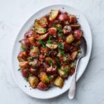 Warm German Potato Salad with Bacon and Mustard Recipe