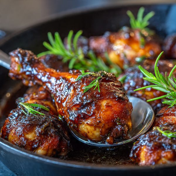 Fig Glazed Skillet Chicken Recipe - Recipe Image