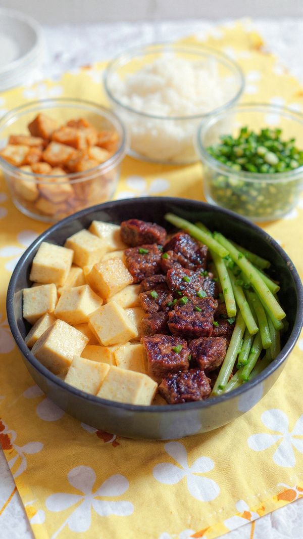 Tofu Stew with Cantonese Roast Pork (Siu Yuk) Recipe - Recipe Image