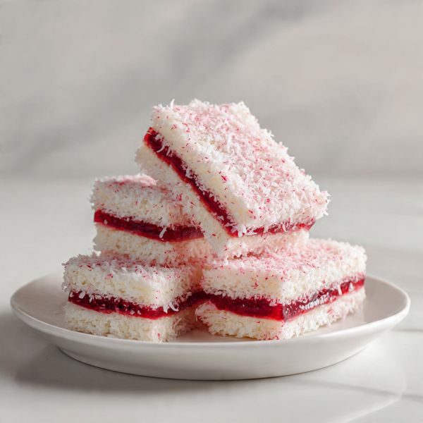 Old-Fashioned Pink Jelly Cakes Recipe - Recipe Image
