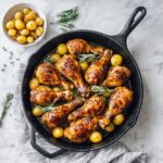 Fig Glazed Skillet Chicken Recipe