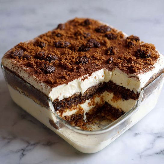 Easy Gingerbread Tiramisu Recipe - Recipe Image