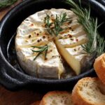 Baked Brie with Pistachios, Rosemary, and Honey Recipe