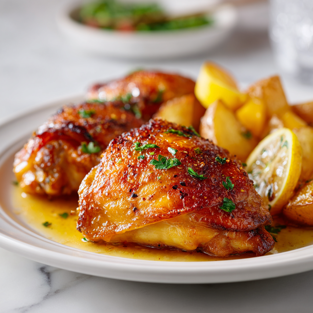 Baked Chicken Thighs Recipe