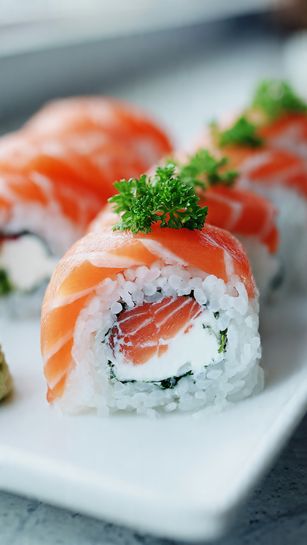 Fun Sushi Balls with Smoked Salmon and Cream Cheese