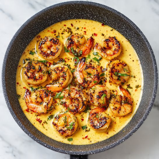 Creamy Garlic Shrimp in 15 Minutes – Quick & Delicious Seafood Recipe