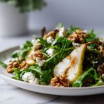 Pear Arugula Salad with Honey Vinaigrette (Fresh & Elegant) Recipe