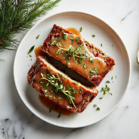 Garlic Parmesan Chicken Meatloaf Recipe