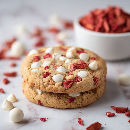 Raspberry Cheesecake Cookies (Subway-Style Copycat) Recipe - Recipe Image