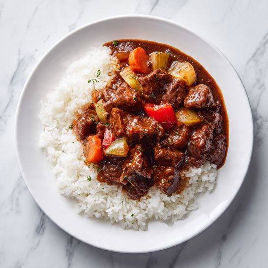 Authentic Jamaican Curry Chicken Recipe - Recipe Image