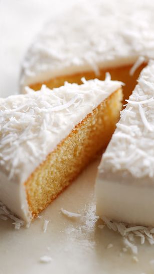 Ultra Moist Coconut Pound Cake with Glaze