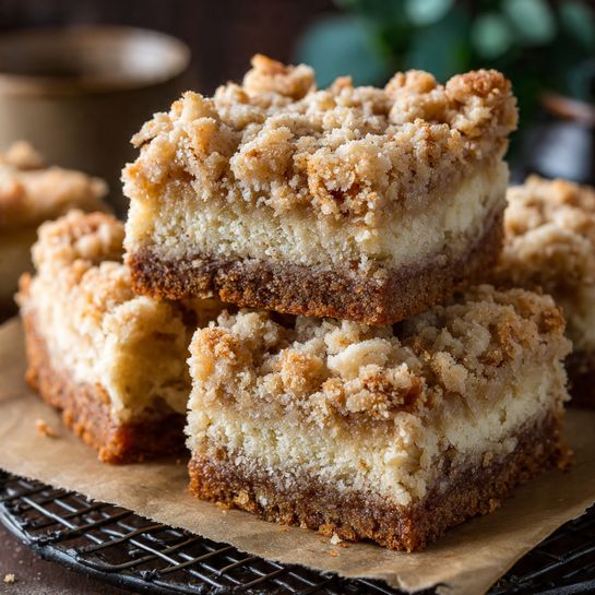 Gingerbread Coffee Cake with Crumb Topping Recipe - Recipe Image