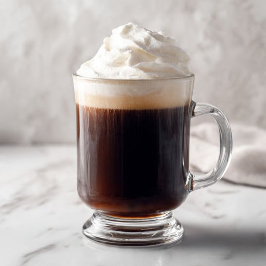 Authentic Irish Coffee with Whiskey, Maple & Fresh Whipped Cream Recipe