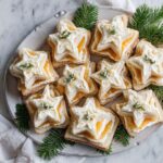 Pimento Cheese Star Sandwiches (Holiday Appetizer) Recipe