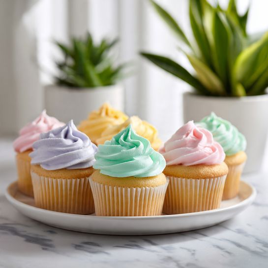 Banana Cinnamon Pecan Cupcakes with Cream Cheese Frosting Recipe - Recipe Image