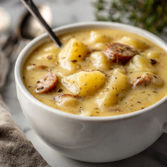 Creamy Potato Sausage Chowder (Easy One-Pot Comfort) Recipe