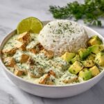 Cilantro Lime Chicken with Avocado and Jasmine Rice Recipe