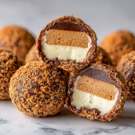 Biscoff Cheesecake Energy Balls Recipe - Recipe Image