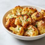 Oven-Roasted Parmesan Cauliflower Bites Recipe