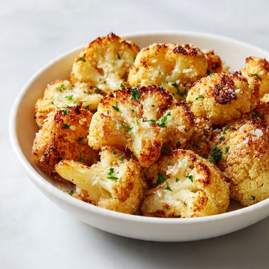 Oven-Roasted Parmesan Cauliflower Bites Recipe - Recipe Image